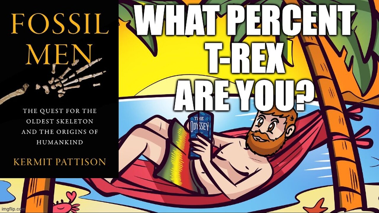 (Meathead Book Club Clips) Fossil Men by Kermit Pattison : Are You Part Tyrannosaurus Rex?