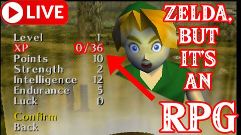 🔴 Zelda 64 Ocarina of Time, But It's An RPG! Zelda Demon's Quest Actual N64 Hardware!