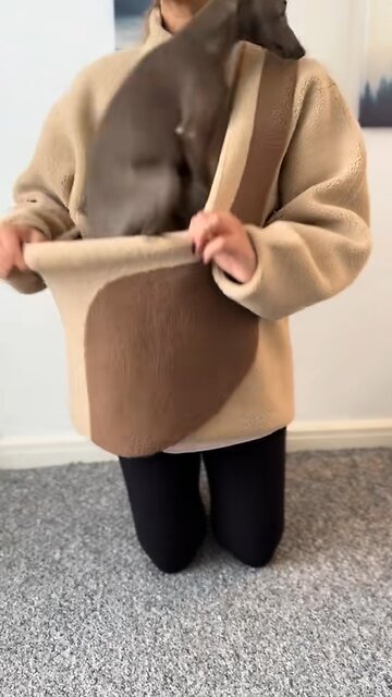 Kangaroo pouch sweater