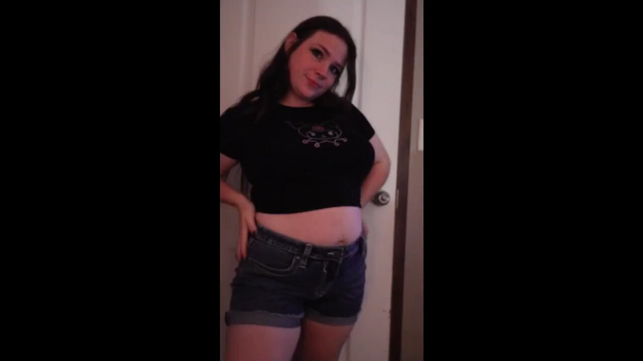 cutie having some fun which eating