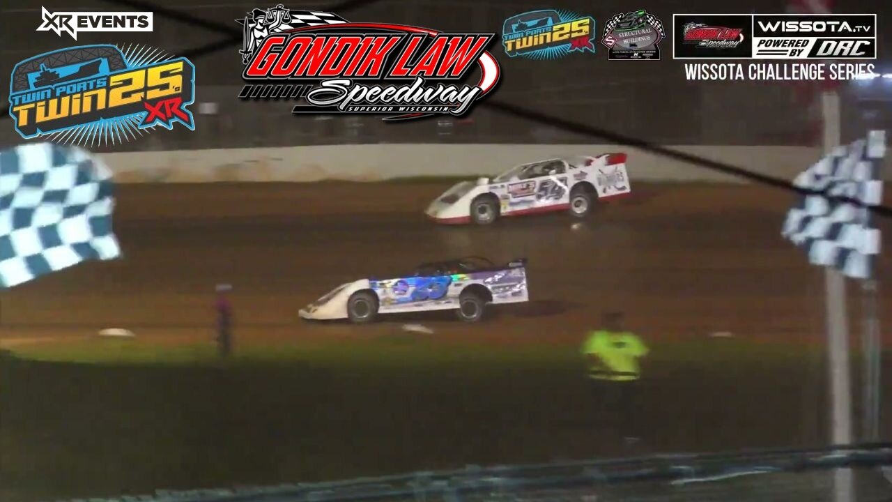 Closing Laps: XR Twin Ports Twin 25 Feature #2 At Gondik Law Speedway (8/27/2025)