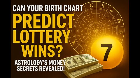 Can Your Birth Chart Predict LOTTERY WINS? Astrology's Money Secrets Revealed!