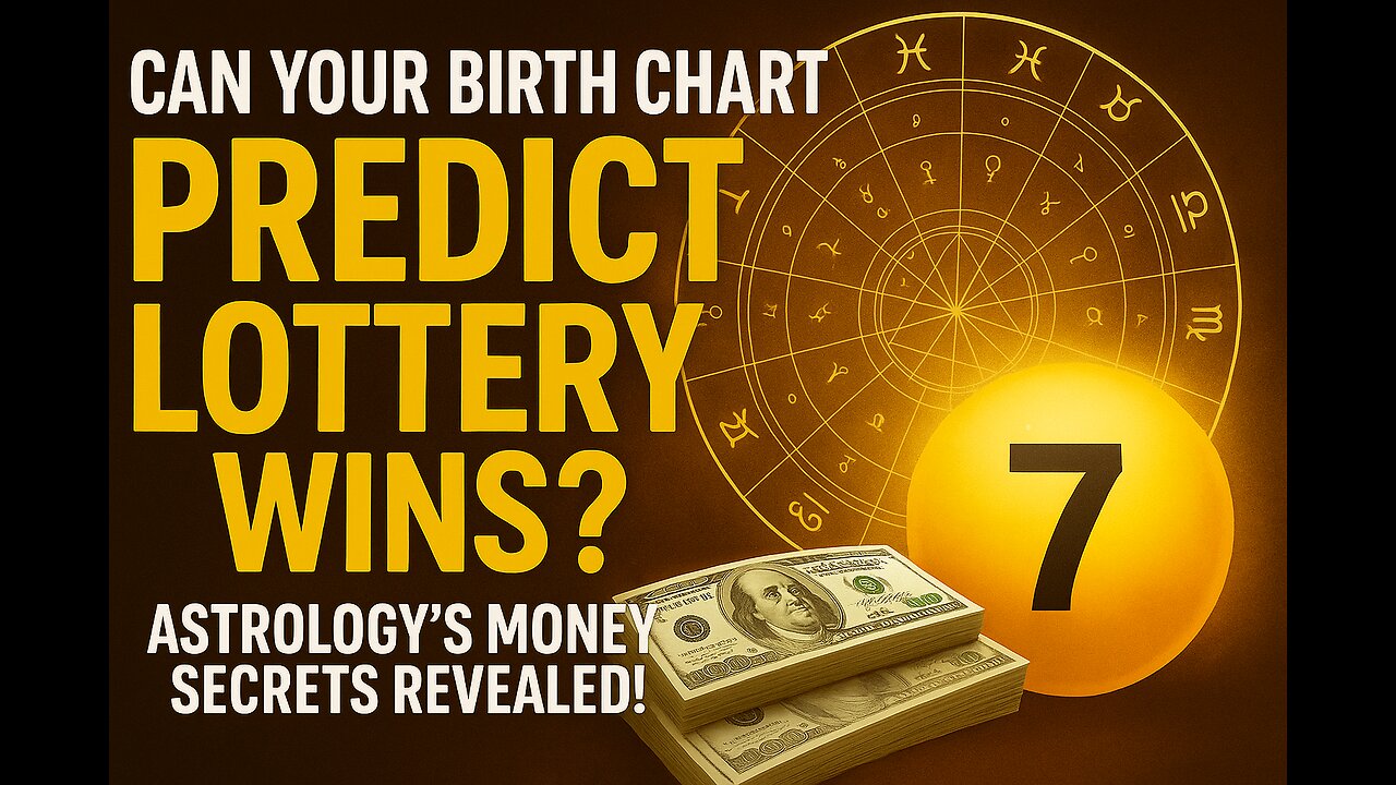 Can Your Birth Chart Predict LOTTERY WINS? Astrology's Money Secrets Revealed!
