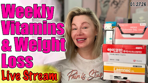 Live Weekly Vitamins and Weight loss ! Acecosm and code Jessica10 Saves you Money