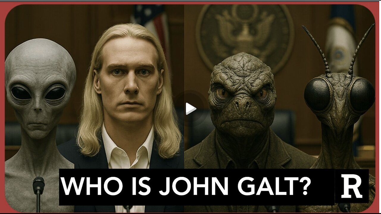 REDACTED-"There are 4 Alien Species here on Earth" - US Congressman Speaks Out. WHO IS John Galt?
