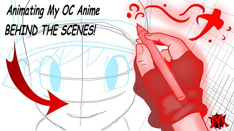 Animating My MAC.W OC Anime! (Behind The Scenes!)