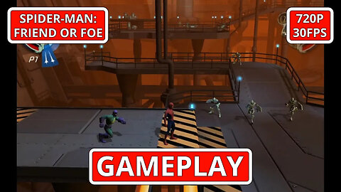Spider-Man: Friend or Foe: Gameplay - (PC HD) [720p30FPS]