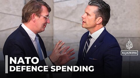 NATO allies face pressure to raise defence spending_ US pushes for 5_ GDP target