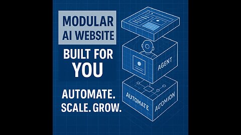 I will build an AI-powered business website for automation and growth