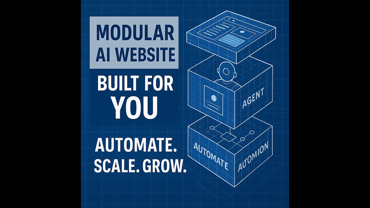 I will build an AI-powered business website for automation and growth