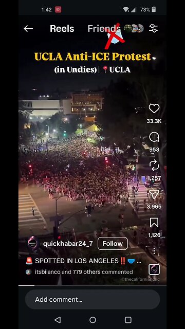 UCLA Under Wear Protest