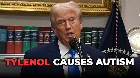 Trump Announces Tylenol Causes Autism