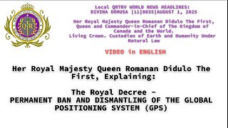 The Royal Decree - PERMANENT BAN AND DISMANTLING OF THE GLOBAL POSITIONING SYSTEM (GPS)
