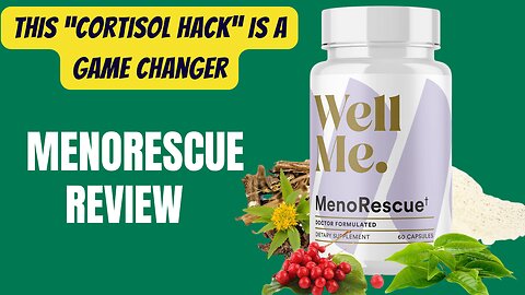 MenoRescue Review: How This "Cortisol Hack" Balances Your Menopause Hormones