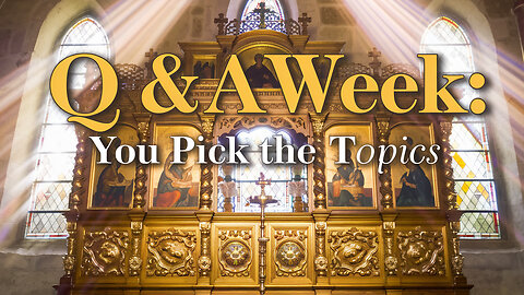 Q & A Week: You Pic The Topic