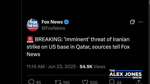 NUCLEAR WAR ALERT: Trump Publicly Endorses Regime Change In Iran