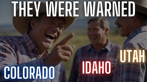 Everyone in Colorado is Laughing at Idaho and Utah now