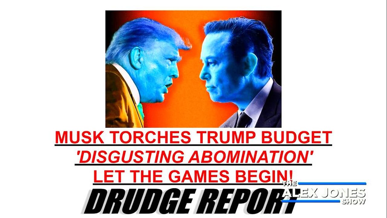 BREAKING: Elon Musk FLAMETHROWS Trump's Big Beautiful Bill, Says It's A "Disgusting Abomination"