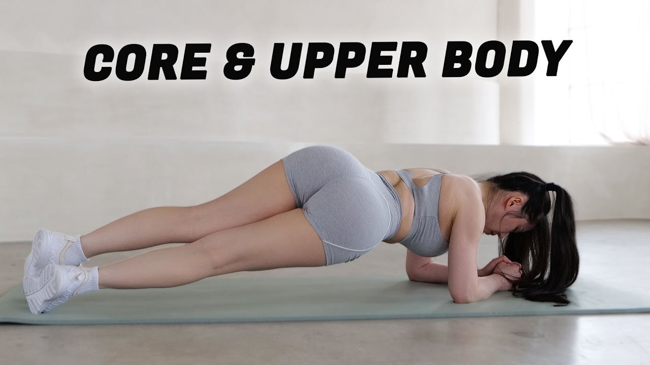 Tight Core & Upper Body Workout - 15 min - Summer Shred Challenge