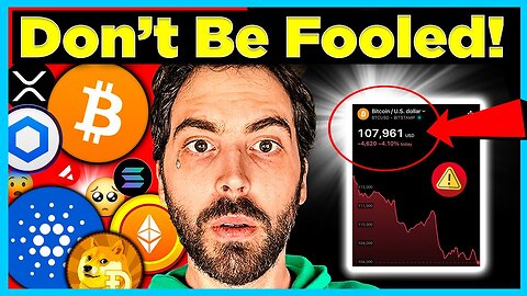⚠ Crypto Holders - IT S A TRAP! BITCOIN CRASHING DUE TO… (XRP to $10,000)