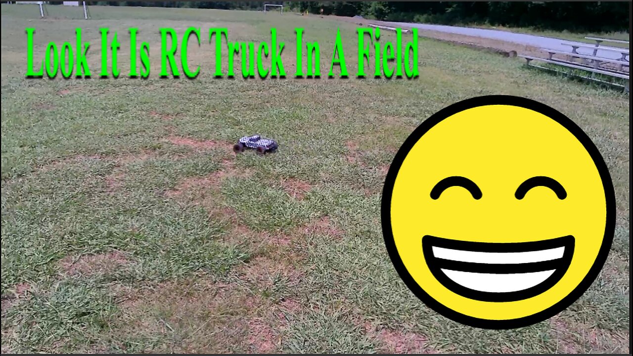 RC Truck In A Field Part 1