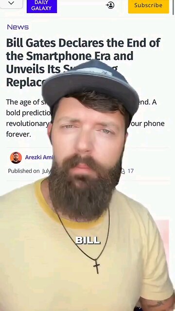 Bill Gates Declares the End of the Smartphone Era-Wants To Replace Them With-Electronic Tattoos