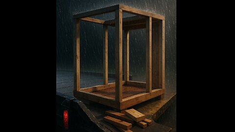 “Rain or Shine: Frame Build on a Trailer”