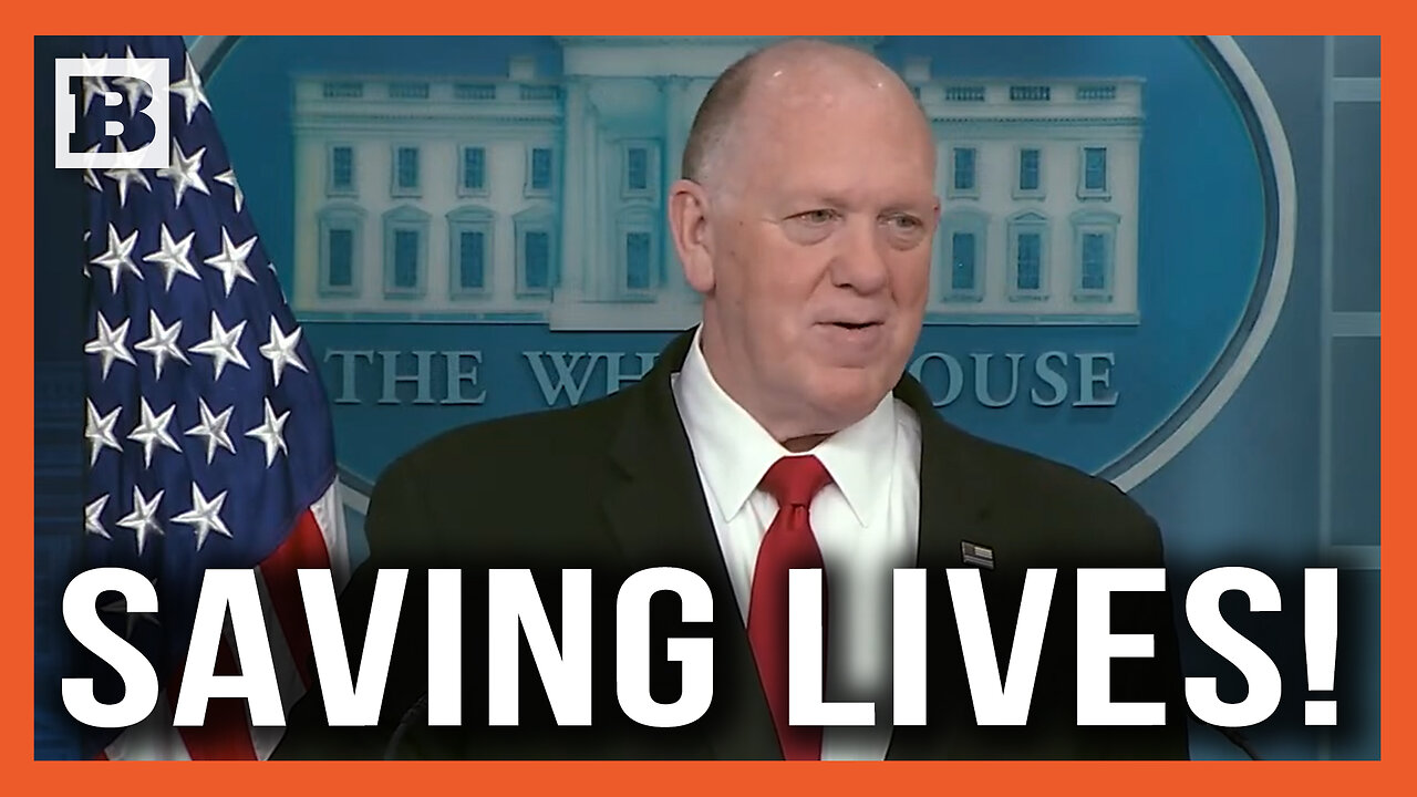 "The Border Wall Saves Lives": Tom Homan Makes It Clear How Trump Is Helping Everyone