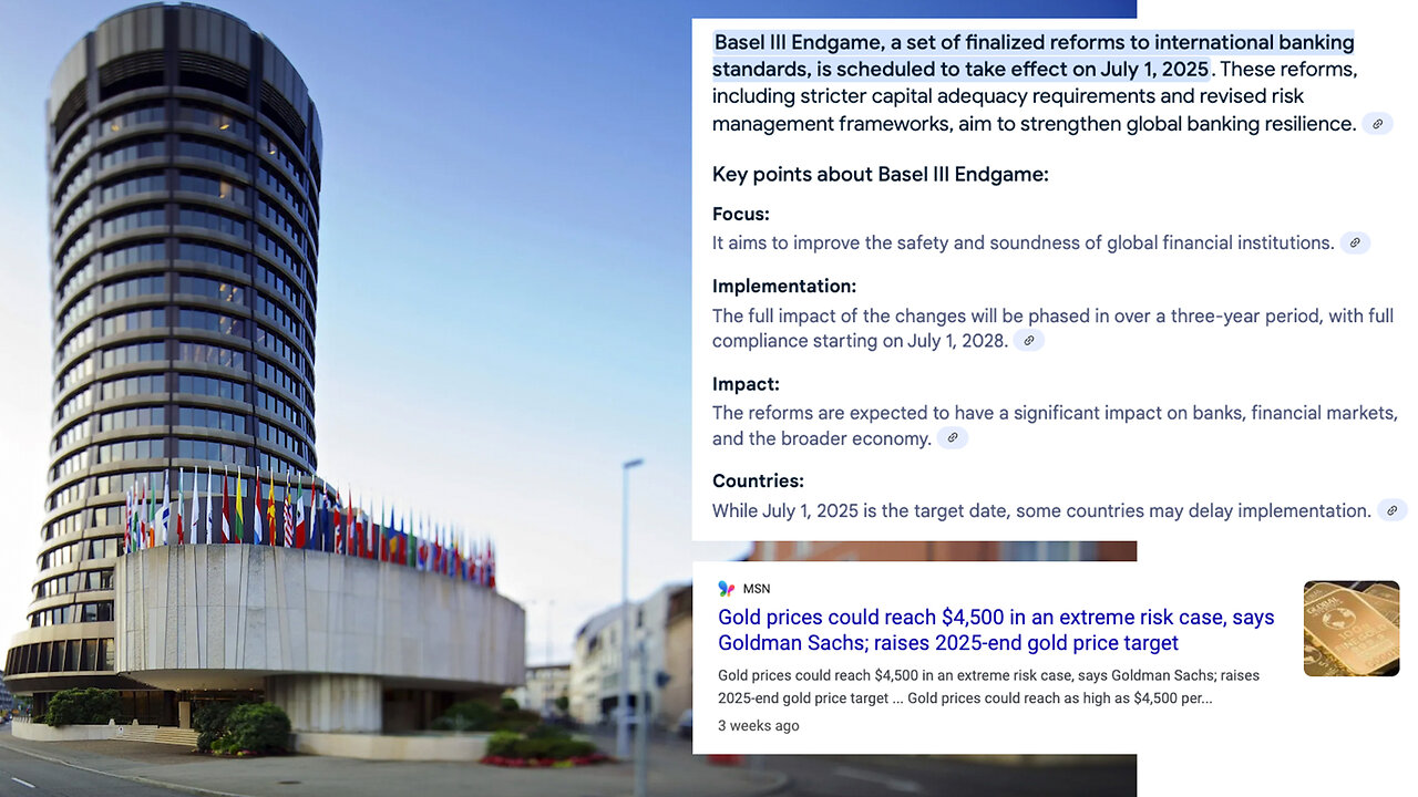 The Tower of Basel | What Is Basel III? | What Happens On July 1st 2025? "What Happens When Humans Lose Control of the Financial System Because They Can No Longer Understand Financial Devices AI Has Created?" - Harari