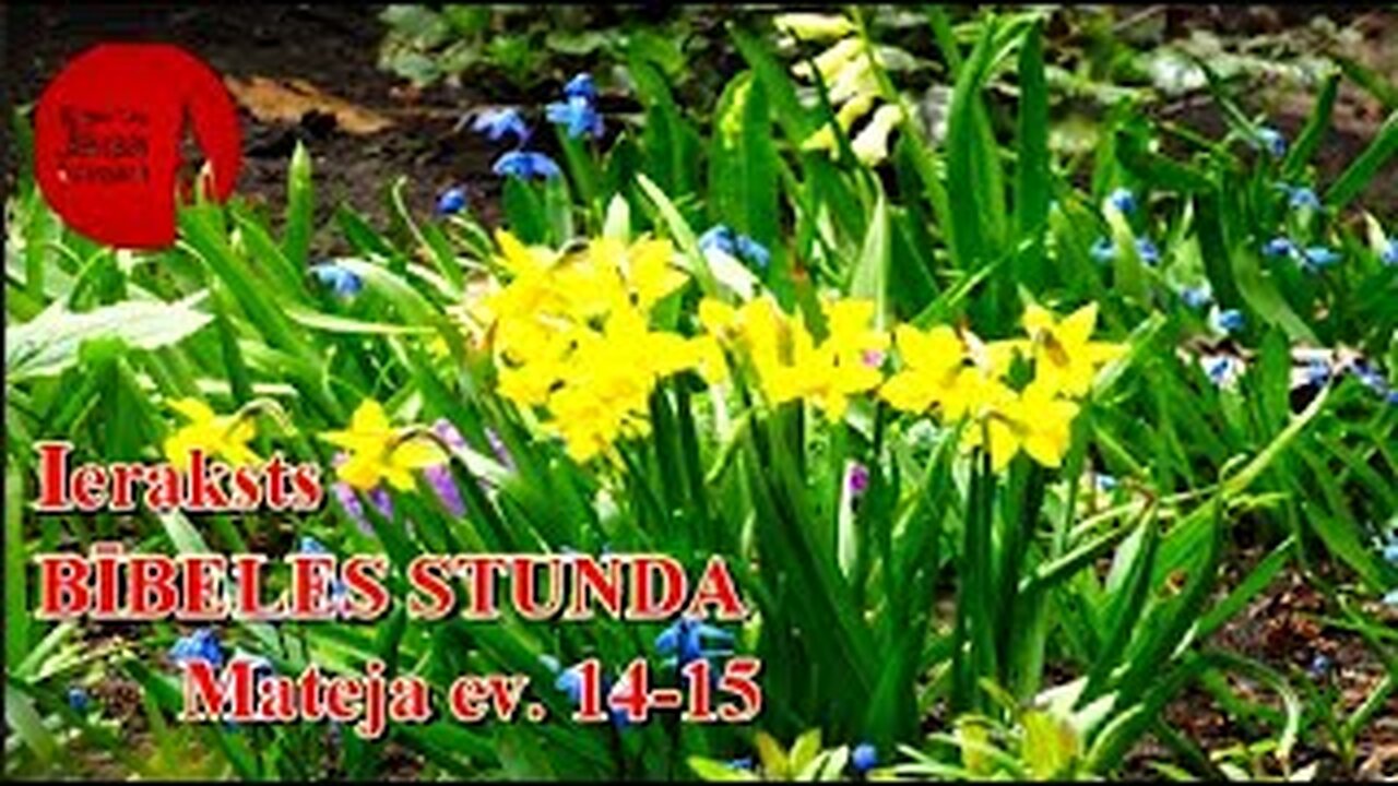 Bībeles stundas tiešraides ieraksts, 24.04.2025.