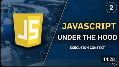 🧠 JavaScript Under the Hood [2]: Mastering the Execution Context 🔍⚙️