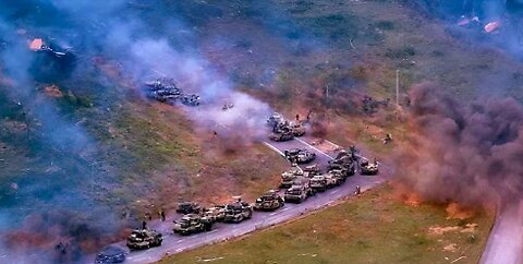 Russian units surrounded in Donetsk; Ukrainians launch lightning counterattack_ crab claws for enemy
