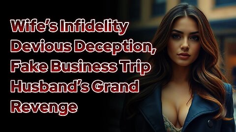 Wife’s InfidelityDevious Deception, Fake Business Trip Husband’s Grand Revenge #RevengeStory