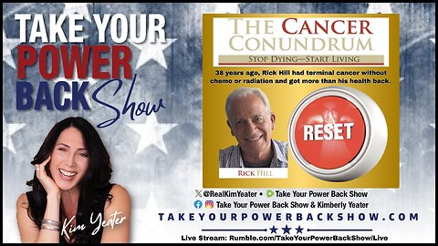 THE CANCER CONUNDROM-STOP DYING & START LIVING -RESET