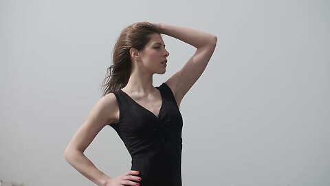 Cinematic fashion video portrait - video book - Model film 4K