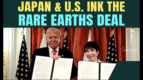 Trump STUNS Xi with Rare Earth Minerals Deal with Japan | Heralds ‘Golden Age’ of Japan-U.S Alliance