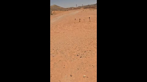Having fun in the desert