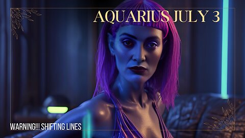AQUARIUS July 3 WARNING!!! Shifting