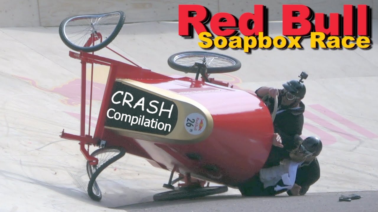 EPIC Red Bull Soapbox CRASHES! | Wild Fails, Funny Moments & Insane Wipeouts Compilation