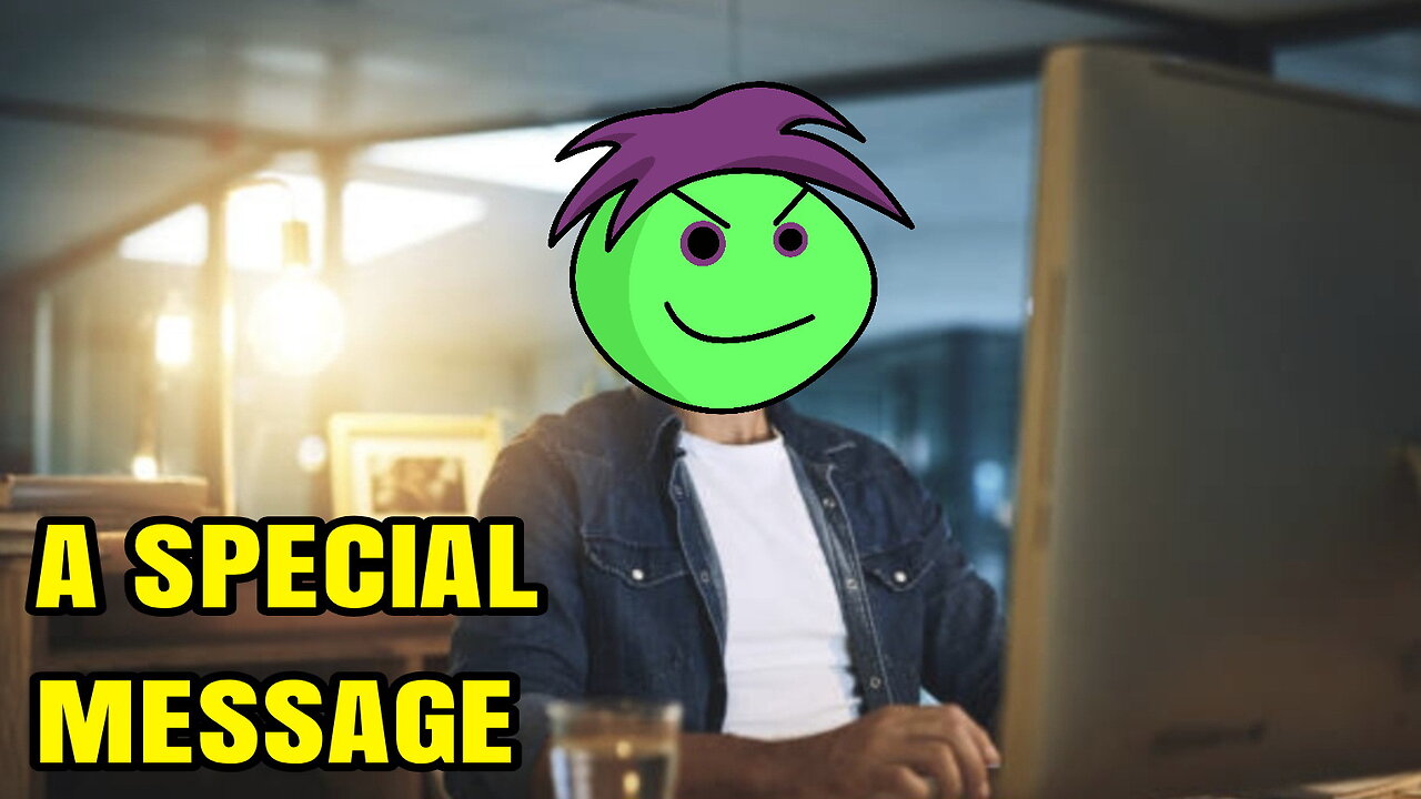 A SPECIAL MESSAGE
