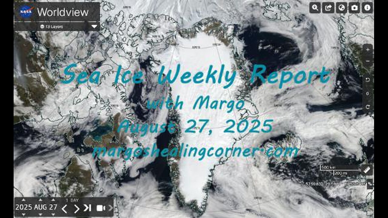 Sea Ice Weekly Report with Margo (Aug. 27, 2025)