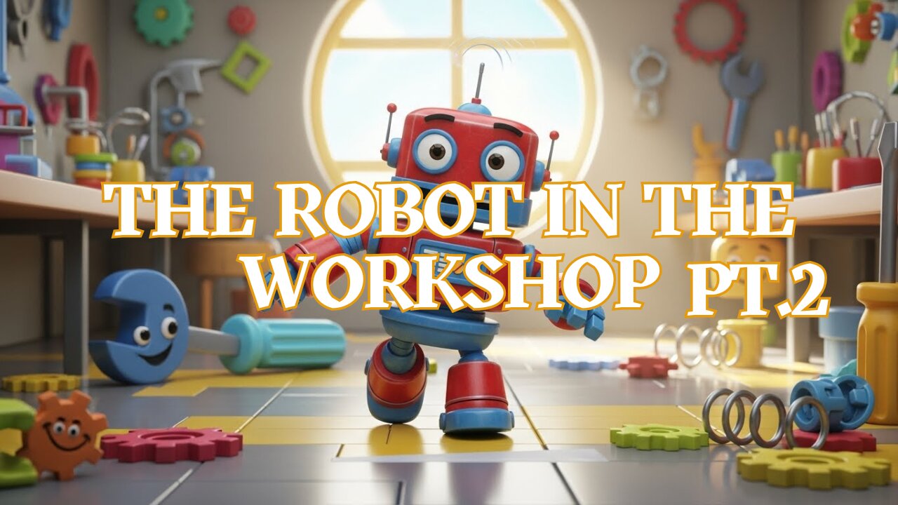 The Robot in the Workshop - Fun Kids Sing A Long