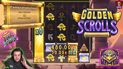Vediamo la nuova🛕GOLDEN SCROLLS🛕con Acquisti Bonus | ANSO SLOT ONLINE