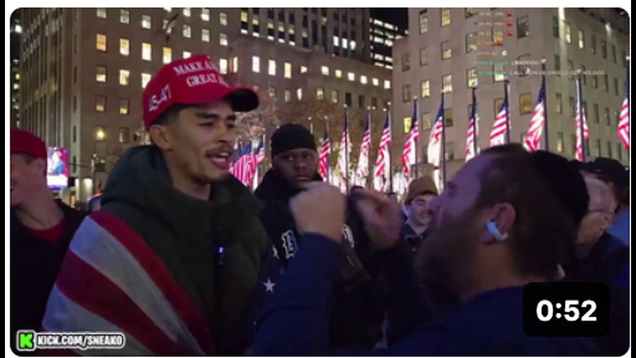 "Rabbi Shmuley Confronts Sneako, Quickly Plays Victim, Provokes Scene"