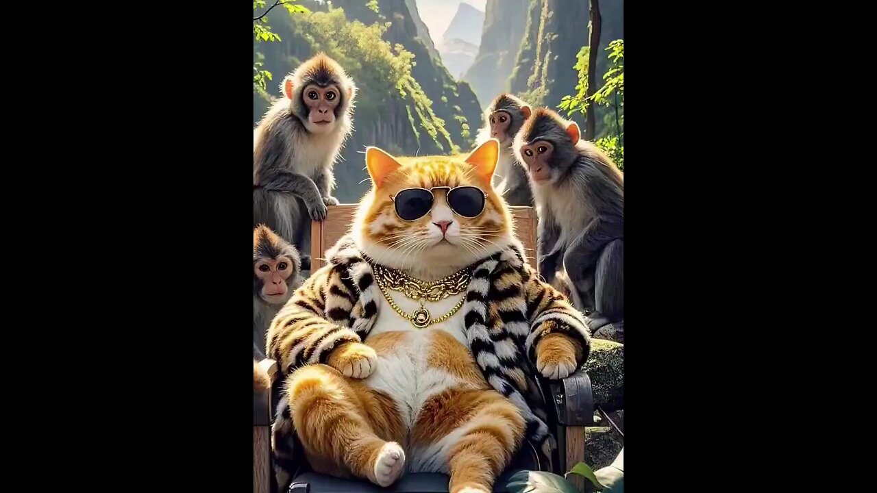 Tiny King, HUGE Adventures! You Won't Believe This Jungle Cat! 👑🐾