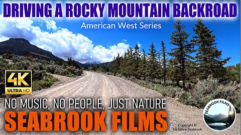 Driving a Rocky Mountain Backroad: American West Series