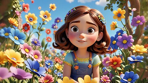 🌸 Princesa Laurinha e a Magia das Flores | Aventura Encantada no Reino de Floréa! 🌿✨