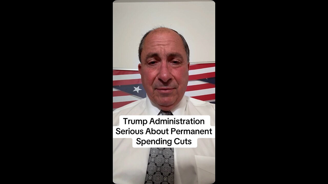 Trump Administration Serious About Permanent Spending Cuts