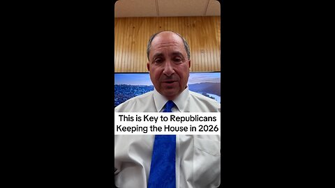 This is Key to Republicans Keeping the House in 2026