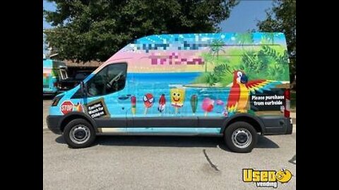 Beautiful - Ford Transit Ice Cream Truck | Mobile Vending Unit for Sale in Texas!